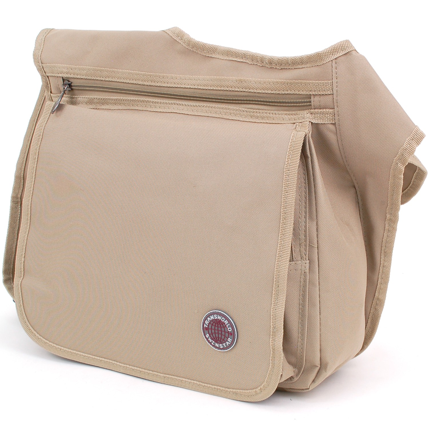 Messenger Bag Cross Body Organizer Briefcase Medium Size Multiple